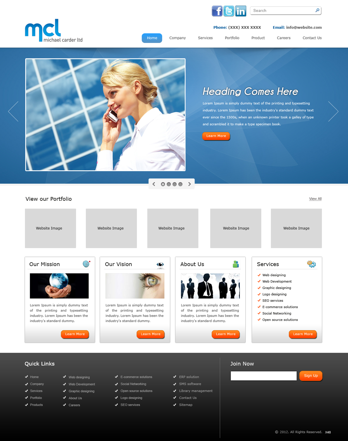 Web Design by pb for this project | Design #1117419