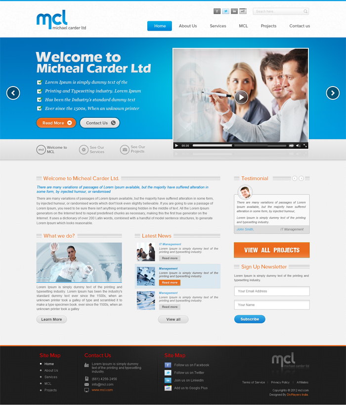Web Design by the-lion-king for this project | Design #1122186
