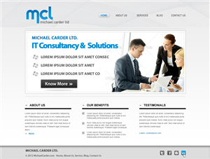 Web Design by Creative Chamber for this project | Design: #1134737