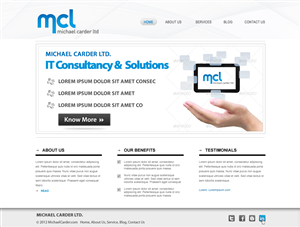 Web Design by Creative Chamber for this project | Design: #1135356
