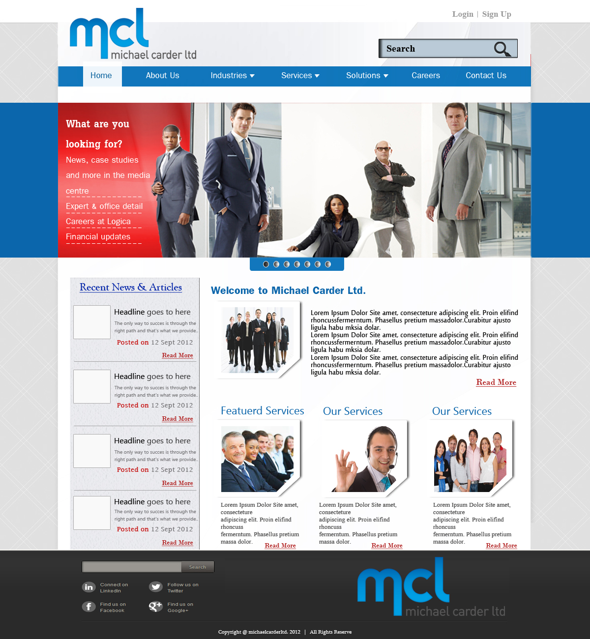 Web Design by spsingh for this project | Design #1115933
