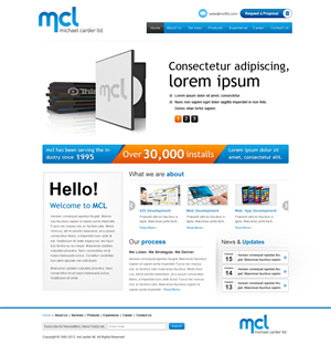 Web Design by ideaz for this project | Design: #1132398