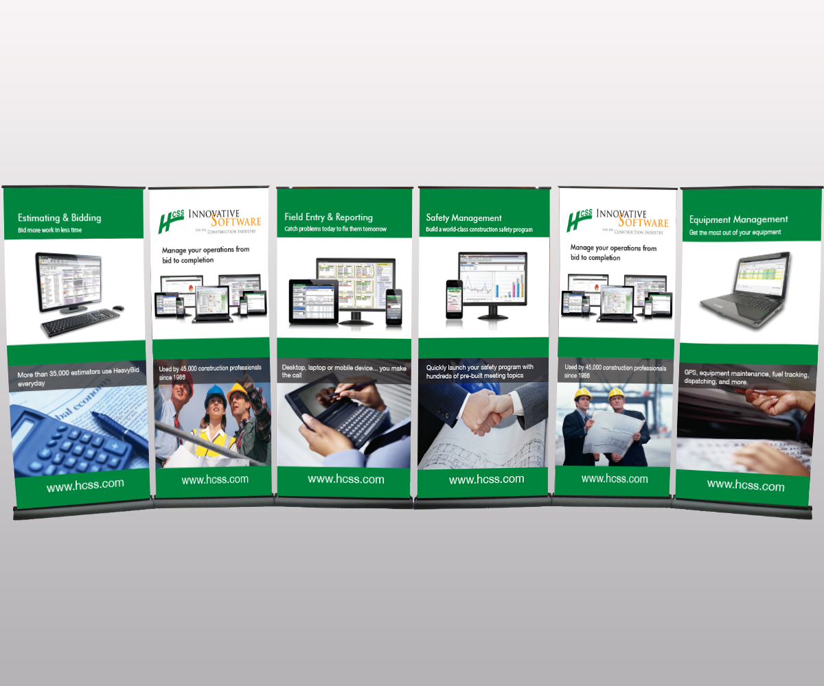 Trade Show Booth Design by artculturz_sd for HCSS | Design #4117731