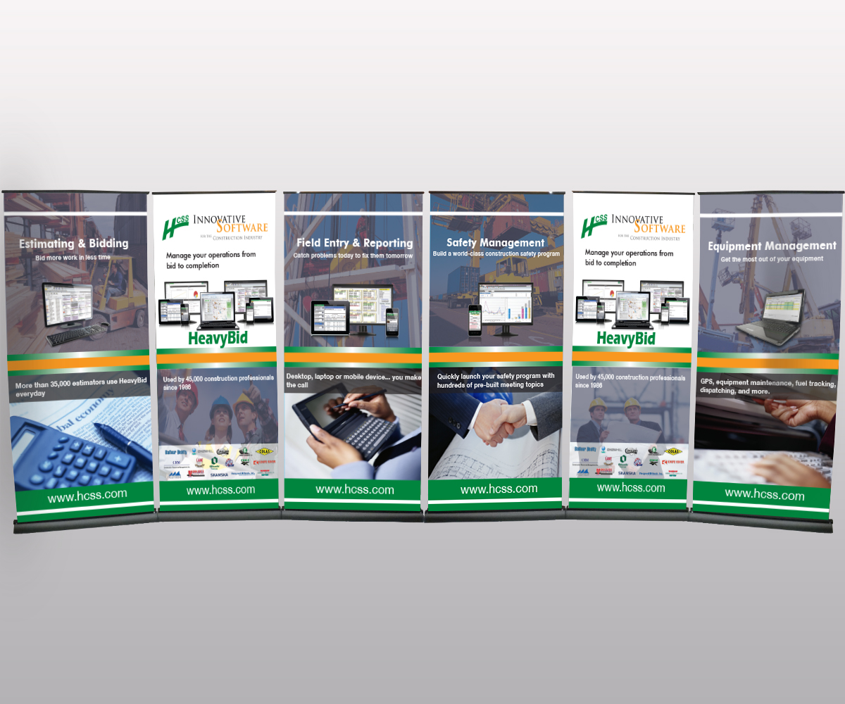 Trade Show Booth Design by artculturz_sd for HCSS | Design #4125463