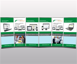 Trade Show Booth Design by artculturz_sd for HCSS | Design: #4138658