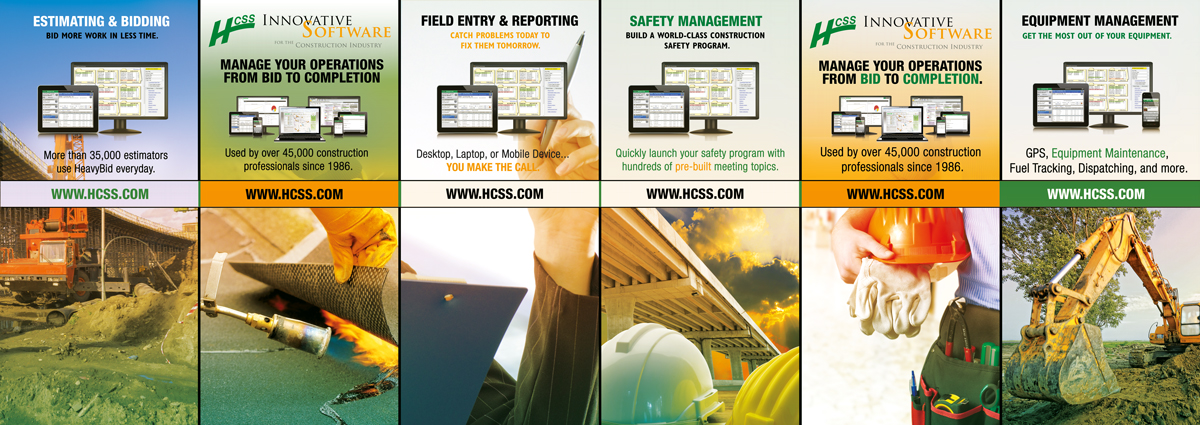Trade Show Booth Design by UrbainFX for HCSS | Design #4144328