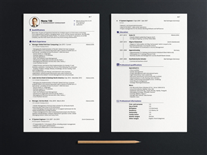 Resume Design by webytes for this project | Design: #4096207