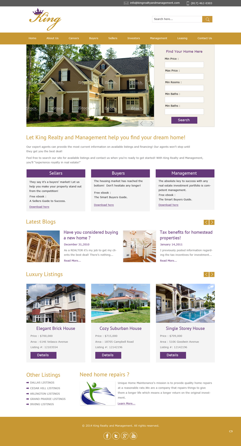 Wordpress Design by pb for this project | Design #4090403