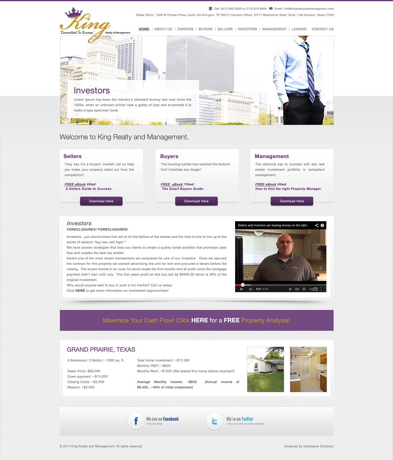 Wordpress Design by Impressive Sol for this project | Design #4047378