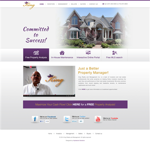 Property Management Company Website 