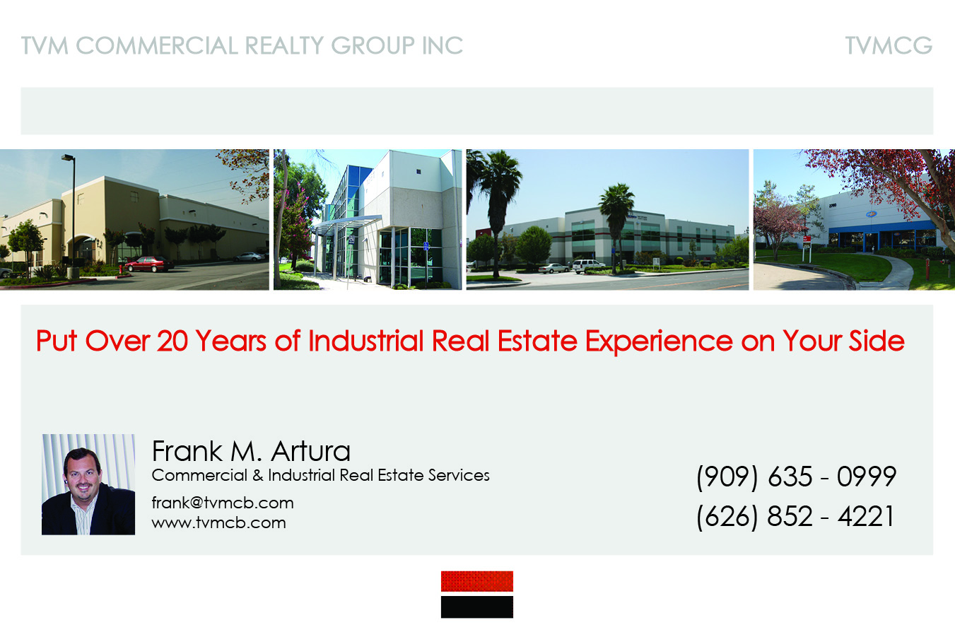 Postcard Design by Claire Hanna for TVM Commercial Realty Group, Inc. | Design #4063299