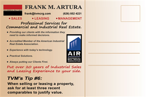 Postcard Design by ashishvnsinghania for TVM Commercial Realty Group, Inc. | Design: #4078830