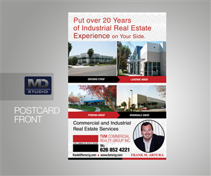 Postkarten-Design von mdstudioja für TVM Commercial Realty Group, Inc. | Design #4074319