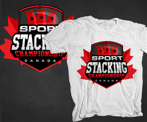 Sport Stacking Canada needs a graphic design for the 2015 competition season | Design de T-shirt par TRHZ