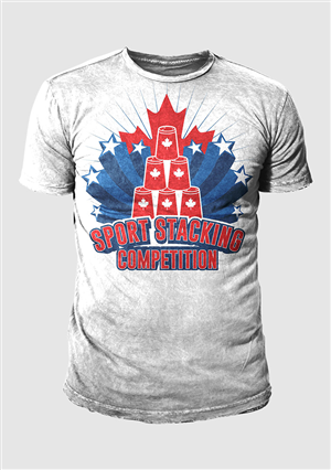 T-Shirt-Design von 777SKY für Sport Stacking Canada | Design: #4166599
