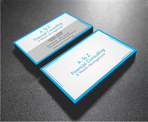 Business Card Design by AwsomeD for A. To Z. Financial Consulting and Wealth Management | Design: #4066873
