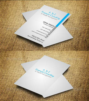 Business Card Design by AwsomeD for A. To Z. Financial Consulting and Wealth Management | Design: #4066881