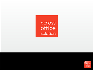 Logo Design by Atvento Graphics for Across Office Solution Co., Ltd. | Design: #1119617