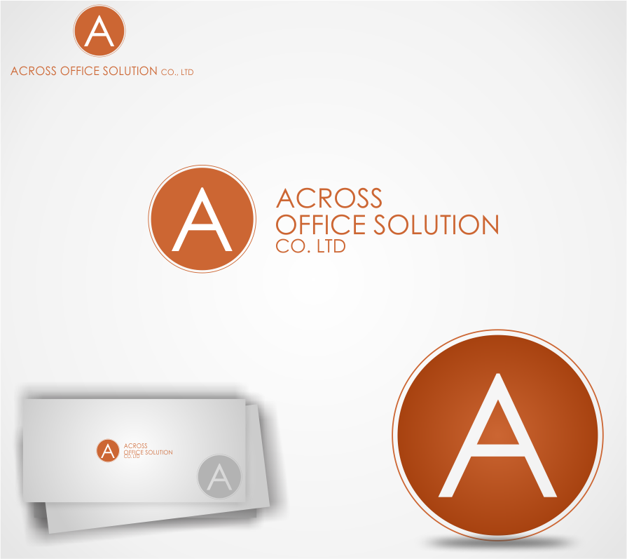 Logo Design by Naavyd for Across Office Solution Co., Ltd. | Design #1116000