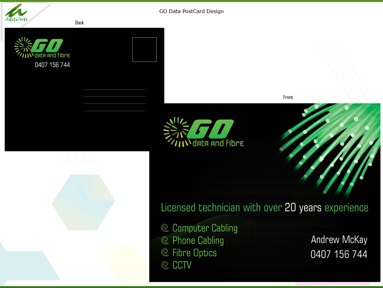 Postcard Design by AditiArts for this project | Design #4077820