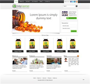 Wordpress Design by pb for this project | Design: #1117387