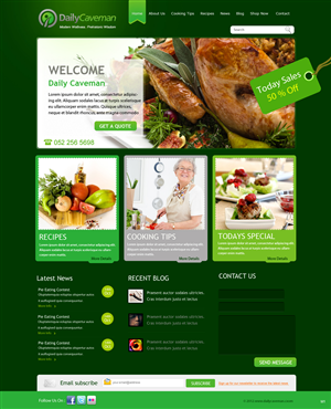 Wordpress Design by pb for this project | Design: #1119046