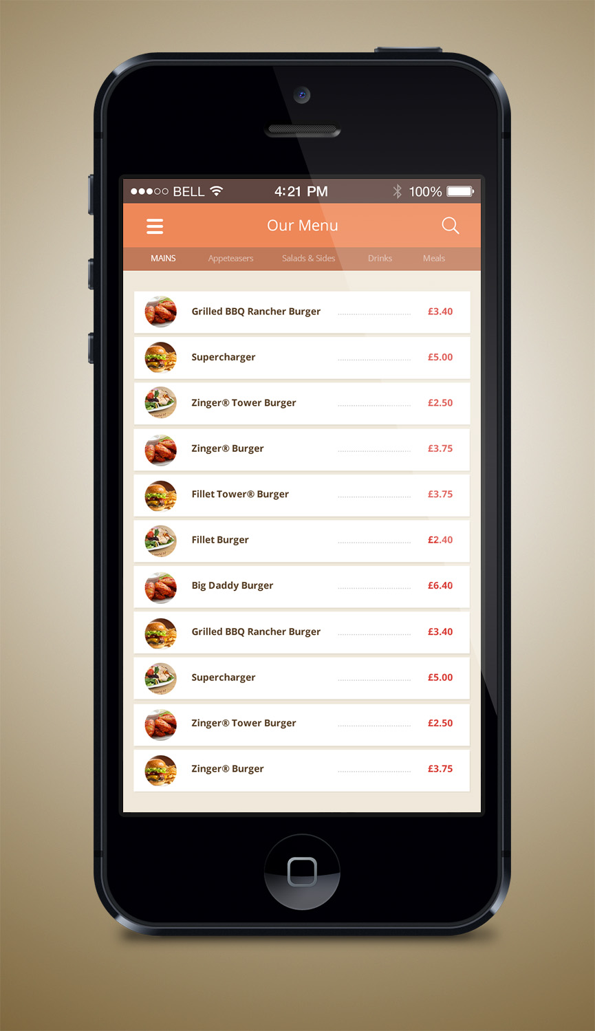 App Design by eMango for this project | Design #4054569