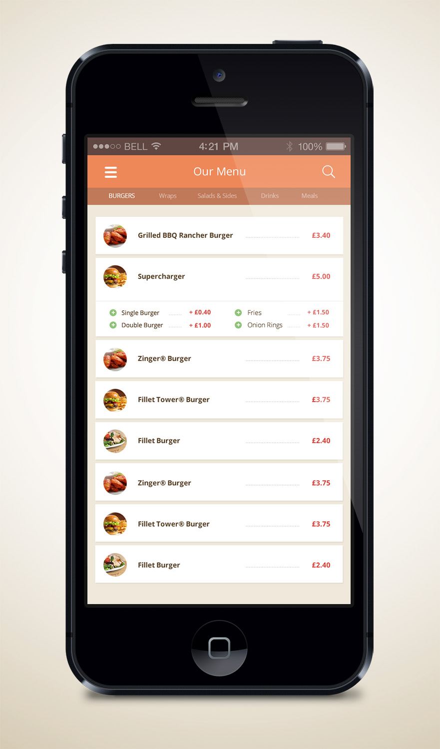 App-Design von eMango für dieses Projekt | Design #4055290