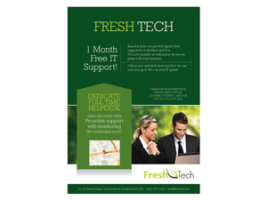 Design de Flyer par Synergise Design pour Fresh Tech Ltd | Design #1134503