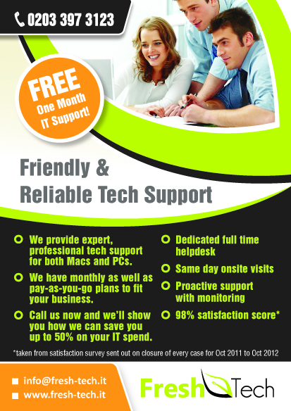 Design de Flyer par rkailas pour Fresh Tech Ltd | Design #1145020