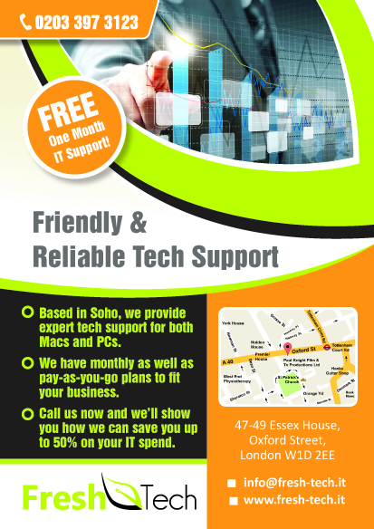 Design de Flyer par rkailas pour Fresh Tech Ltd | Design #1145023