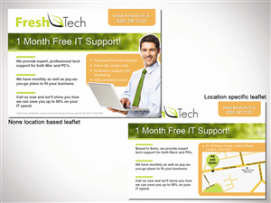 Design de Flyer par Alison pour Fresh Tech Ltd | Design #1126511