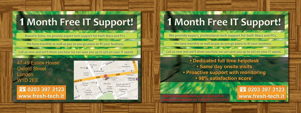 Flyer Design by Levardos for Fresh Tech Ltd | Design #1118877