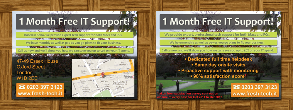 Flyer Design by Levardos for Fresh Tech Ltd | Design #1132941