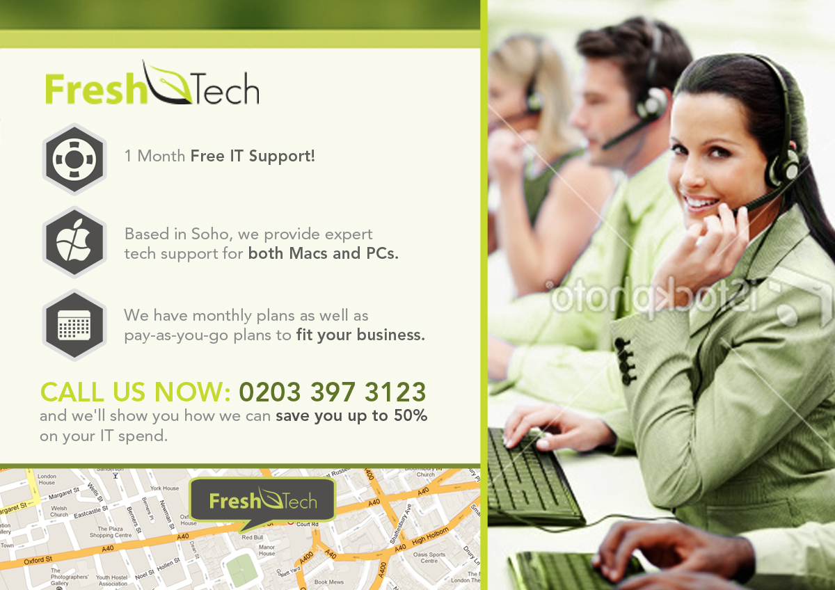 Flyer-Design von gnatamme für Fresh Tech Ltd | Design #1117823