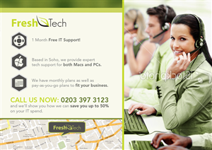 Design de Flyer par gnatamme pour Fresh Tech Ltd | Design #1117823