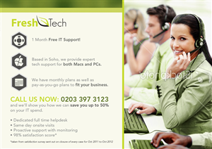 Flyer Design by gnatamme for Fresh Tech Ltd | Design: #1117834