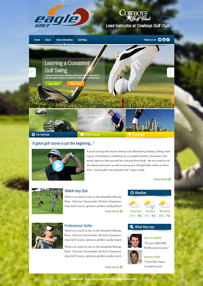Web Design by Mircea-Alexandru for this project | Design #1232017