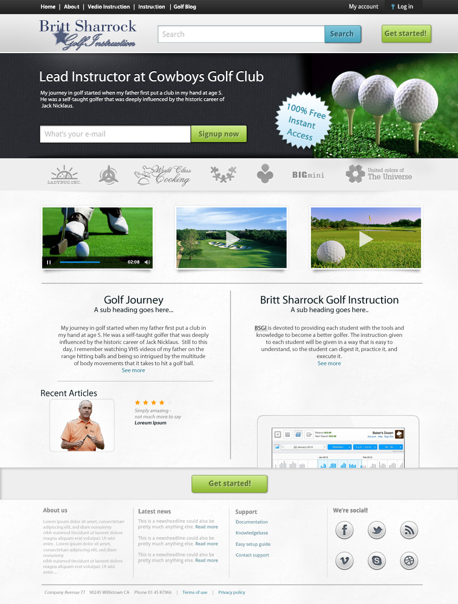 Diseño Web por amu para este proyecto | Diseño #1242547