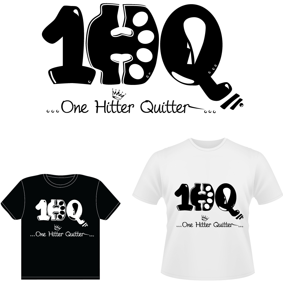 Diseño de Logo por Cláudia Polónia para One Hitter Quitter | Diseño #152259