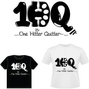 Logo Design by Cláudia Polónia for One Hitter Quitter | Design #152259
