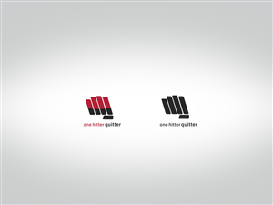 Logo Design by atom factory for One Hitter Quitter | Design #160610