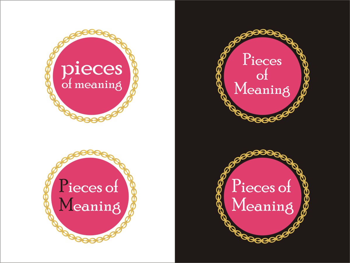 Logo Design by bijuak for Pieces of Meaning | Design #1123884