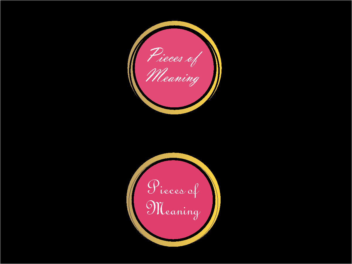 Logo-Design von bijuak für Pieces of Meaning | Design #1128166