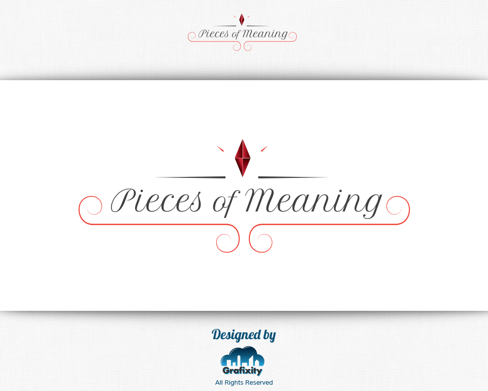 Logo-Design von Grafixity für Pieces of Meaning | Design #1123232
