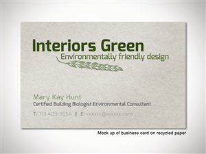 Visitenkarten-Design von Alison für dieses Projekt | Design: #1117550