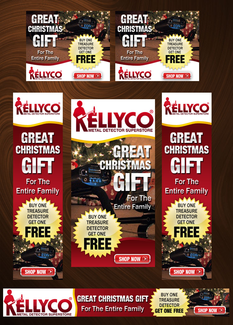 Diseño De Banner Publicitario por MeMe Botrous para Kellyco Metal Detectors | Diseño #1117885