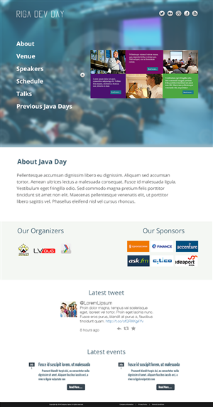 Diseño Web por CoolDesignz para DevExperts biedrba | Diseño #4077737
