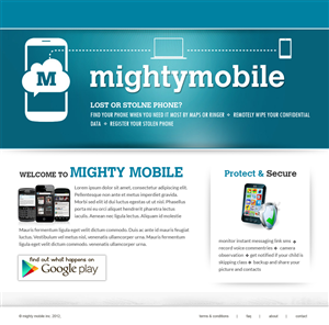 Web-Design von Expert Designer für Mighty Mobile | Design #1168646
