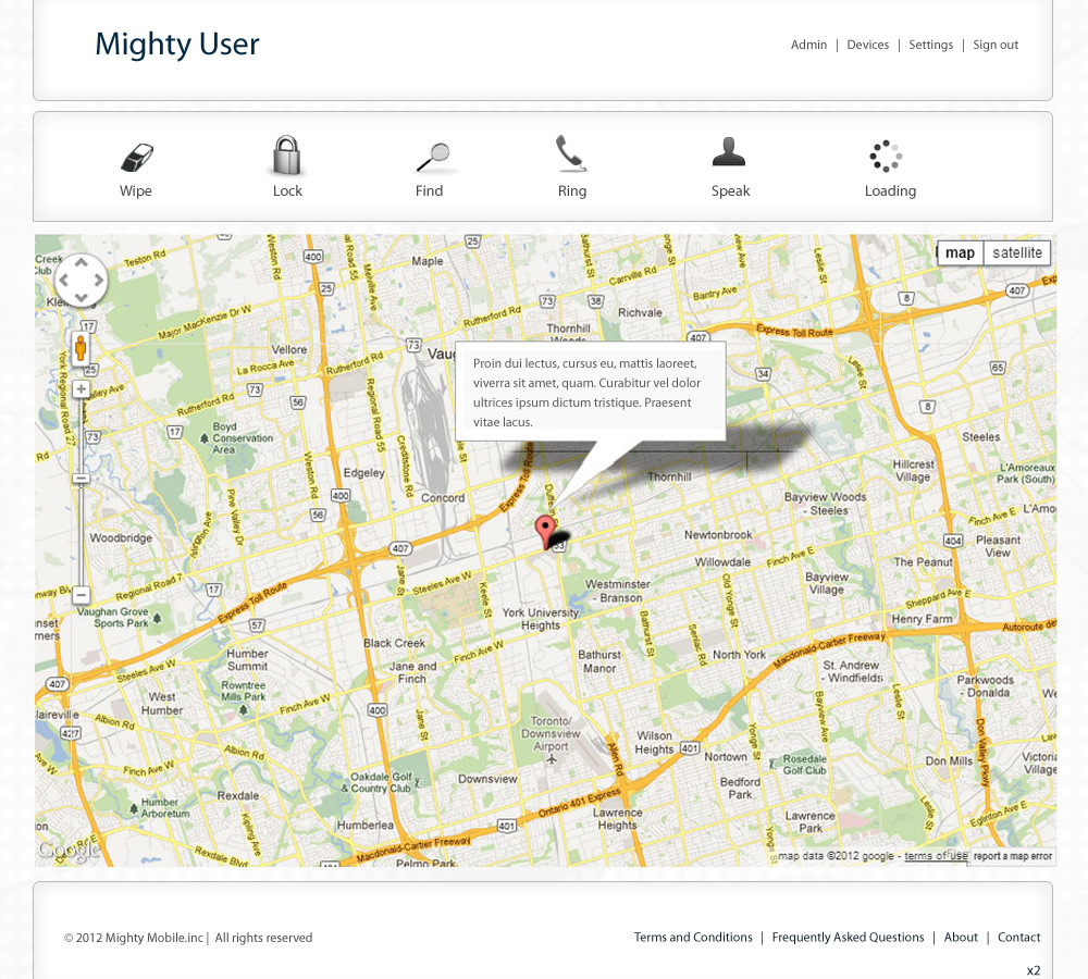 Web Design by pb for Mighty Mobile | Design #1126036